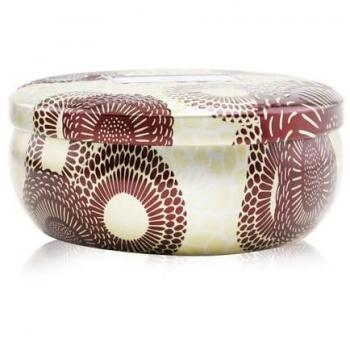 3‑Wick Hinoki & Gilt Pomander Decorative Tin Candle (340 g)