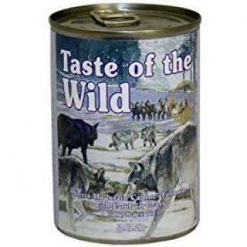 Taste of the Wild Sierra Mountain 390gr Comida Húmeda para Perros con Cordero Asado