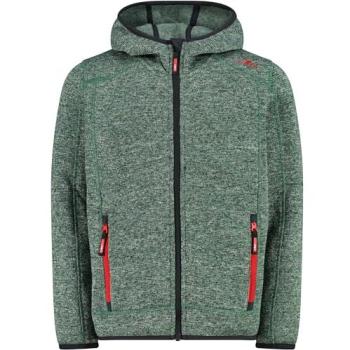 CMP Campagnolo Kinderjacket – Kapuzen‑Fleece in Grün (164)