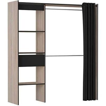 Armoire de Vestiaire Extensible 187 x 168 x 50 cm