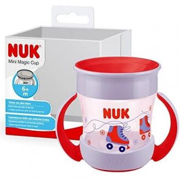 Tasse NUK Mini Magic Cup 160 ml rouge pour enfants 6 mois+