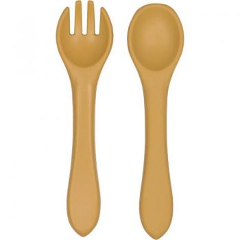 Tryco Cutlery Kinderbesteck in Gold‑Honigtönen – 2 Stück