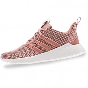 Adidas Questar Flow Damen Sportschuhe, Altrosa/Weiß, Gr. 7 UK