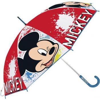 Mickey Mouse Regenschirm Happy Smiles Rot Blau Ø 80 cm