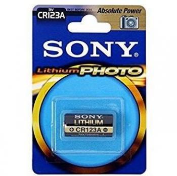 Sony Pila de Litio para Fotografía CR123A 3V