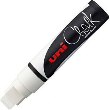 UNI-BALL Chalk Marker 8mm PWE-8K WHITE blanc