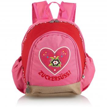 Rucksack Adelheid Zuckersüss, Sacs à dos fille, Rose, 15x29x22 cm