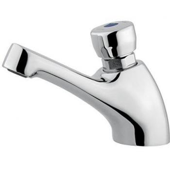 Rubinetto lavabo temporizzato con comando a pulsante Idral Classic 08010/E Cromo