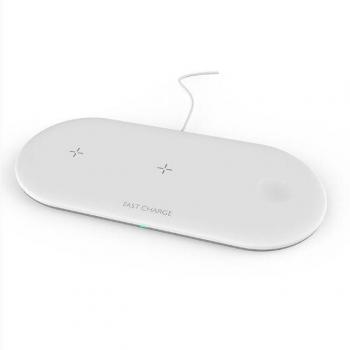 Cargador inalámbrico rápido para iWatch 4/3/2/1 y AirPods