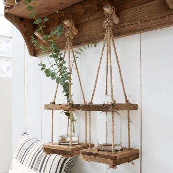 Lot Deux Vases Suspendus Corial