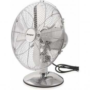 BRICONESS Eolo Ventilatore Portatile Struttura Tubolare Cromata Ø30cm 45W