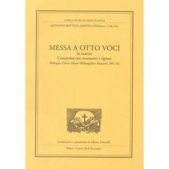 Messa a otto voci in canone. Concertata con strumenti e ripieni (Bologna, Civico museo bibliografico musicale, HH 34)