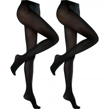Kunert Strumpf-Velvet 40, Doppelpack, schwarz/schwarz – 40 – 42