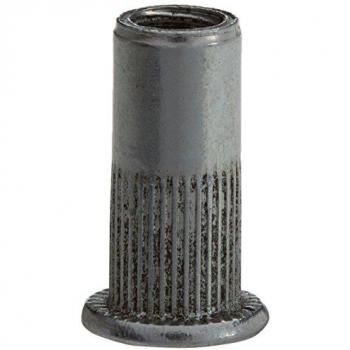 Acero M‑5 – Tuercas Remachables con Ranura y Cabeza Ancha
