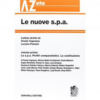Le nuove s.p.a.. Profili comparatistici. La costituzione