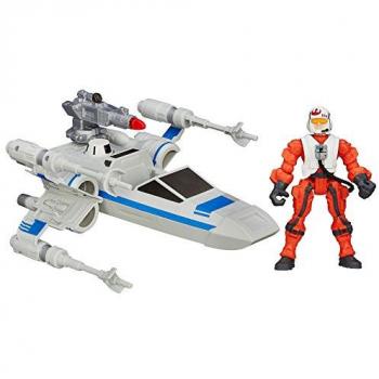 Star Wars Hero Mashers Episode VII Resistance X-Wing Pilot Action Figure Playset