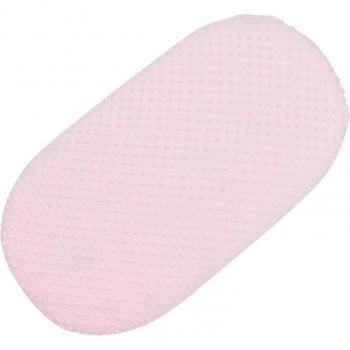 Fitted Minky Dot Bassinet Sheet