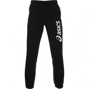 Pantalones Asics Big Logo Sweat para hombre en negro