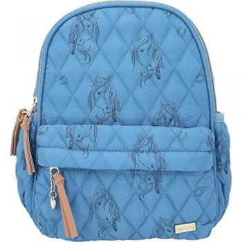 DEPESCHE 12026 Miss Melody Rucksack BLUE QUILT