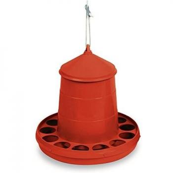 Unknown 11165 Chicken Feeder Hopper 8 kg Red, 37x38cm