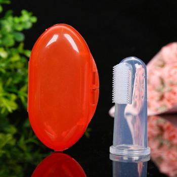 Brosse À Dents Bébé Silicone Doux