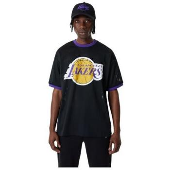 Camiseta New Era NBA Logo Mesh Lakers Adulto