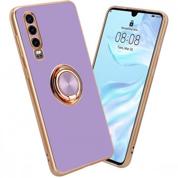 Case Huawei P30 TPU con Protector de Cámara y Anillo