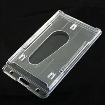 2 Pcs Transparent Card Sleeve Protectors