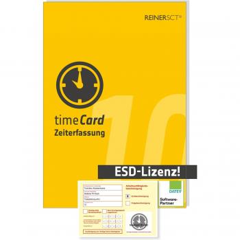 REINER SCT timeCard Jahreslizenz für 50 Mitarbeiter