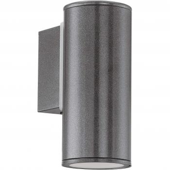 EGLO Außen‑LED‑Wandleuchte „Riga“ – 3 W, 1‑Flamme, anthrazit