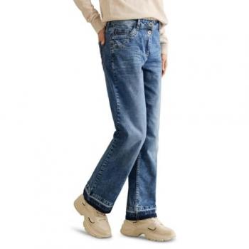 CECIL 5-Pocket-Jeans Style Neele mit weit geschnittenen Beinen