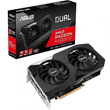 ASUS DUAL-RX6600XT-O8G OC Edition 8GB GDDR6 HDMI/DP Active Grafikkarte