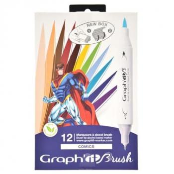 Marqueurs Graph'it Brush Comics