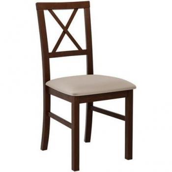 Silla de Madera Victorville 156, Color Marrón Claro, 93x43x40cm