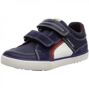 Geox B Kilwi Boy B, Scarpe da Ginnastica Basse Bimbo 0-24, (Red C4211), 20 EU