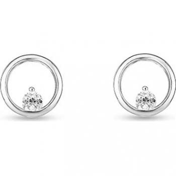 FAVS Paar Ohrstecker FAVS Damen-Ohrstecker 925er Silber 2 Zirkonia