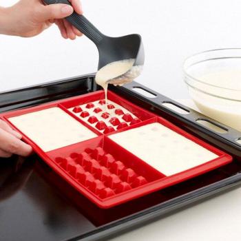 Silicone Waffle and Muffin Mold