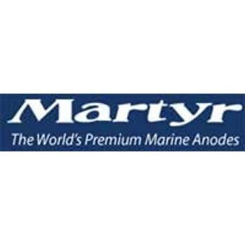 Martyr CMX09AL 50.8 mm Grey Aluminium Shaft Anode (Unisex)