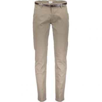 Regular Fit Chinos Lindbergh mit integriertem Gürtel – Größe 34