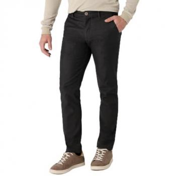 Bendorff Pantalon Chino Noir à Motif Chevron
