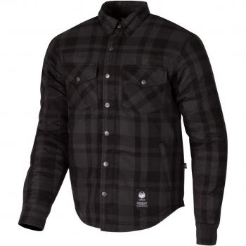 Axe Kevlar Promerl Moto Camisa Impermeable Gris