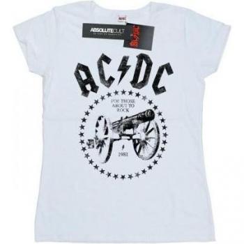 Sudadera We Salute You Cannon XL Negra para Mujeres AC/DC