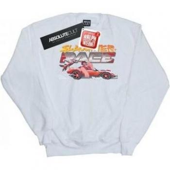 Disney Kids: Wreck-It-Ralph Slaughter Race Sweatshirt, Weiß, 9–11 Jahre (Mädchen)