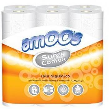 Amoos Papel Higiénico 2 Capas 30 m