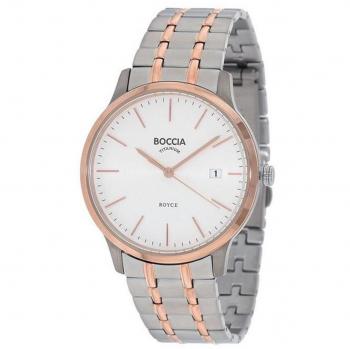 Analog-Titan-Herrenuhr Boccia 3582/03