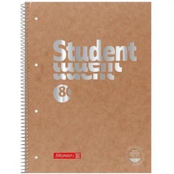 X Brunnen Collegeblock Student Pressspan A4 90g/qm 80 Blatt Lineatur