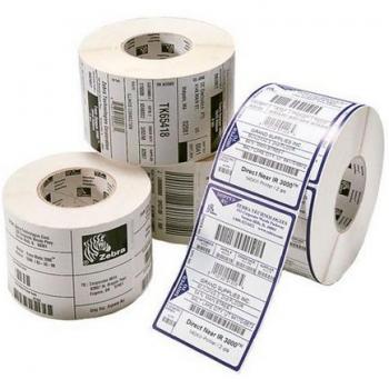 Zebra ZPerform 1000T Adhesivo Blanco