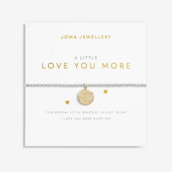 Joma Bracelet Argent Plaqué Or « A Little Love You More » 17,5 cm 6999