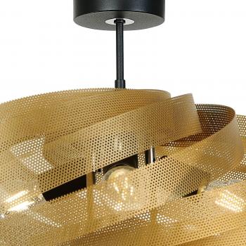 Plafoniera Vento Euluna Oro 60 cm