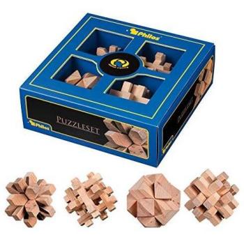 Philos 3501 Denkspiel 4 Stücke, mittel